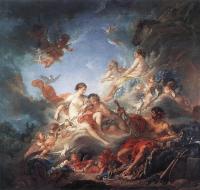 Boucher, Francois - Vulcan Presenting Venus with Arms for Aeneas